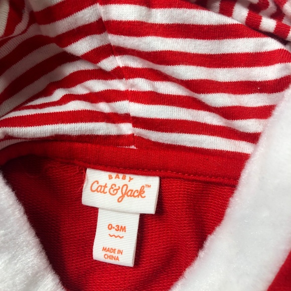 📌 Cat & Jack Baby Christmas One Piece Santa - Picture 7 of 8